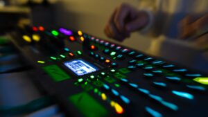 Photo study electronic music